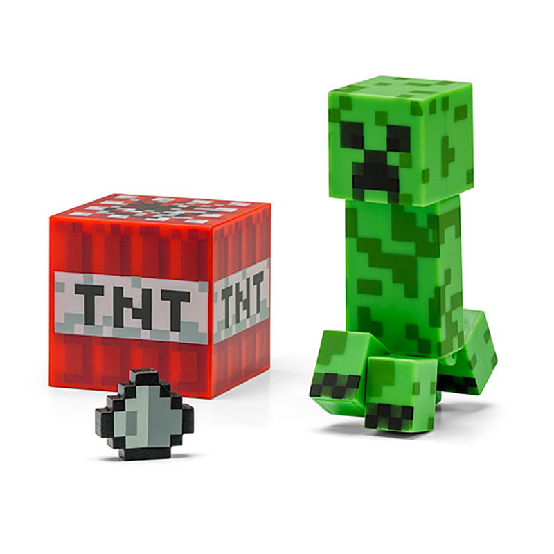 minecraft action figures creeper
