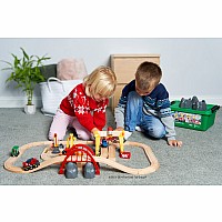 BRIO Cargo Railway Deluxe Set Over the Rainbow