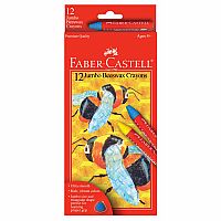 12 Jumbo Beeswax Crayons