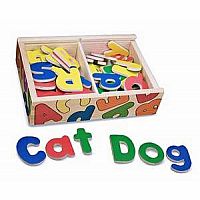 Magnetic Wood Alphabet