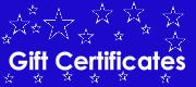 gift certificates