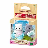 CC PERSIAN CAT TWINS--CALICO CRITTERS