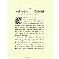 The Velveteen Rabbit   --MARGERY WILLIAMS WILLIAM NICHOLSON