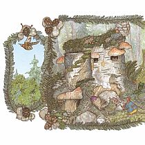 Town Mouse Country Mouse    - JAN BRETT
