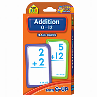 Addition 0-12 Flash Cards