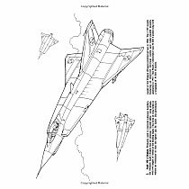Jet Fighters Coloring Book