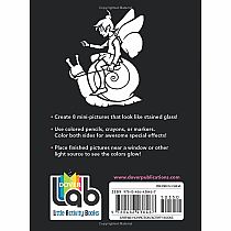 DOVER FAIRY WRLD STAIN GLASS COLORING BOOK