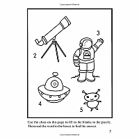 Outer Space Activity Book
