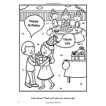 Mind Your Manners! Coloring Book: A Kid's Guide to Proper Etiquette