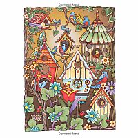 Creative Haven Birds and Blossoms Coloring Book