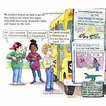 The Magic School Bus in the Time of the Dinosaurs   --JOANNA COLE & BRUCE DEGAN