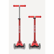 MAXI DLX SCOOTER LED RED