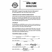 Mad About Animals Mad Libs