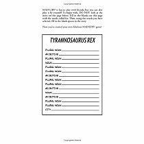 DINOSAUR MAD LIBS