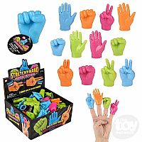 NEON HAND FINGER PUPPETS