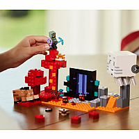 LEGO THE NETHER PORTAL AMBUSH