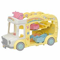 CC RAINBOW FUN NURSERY BUS--CALICO CRITTERS