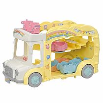 CC RAINBOW FUN NURSERY BUS--CALICO CRITTERS