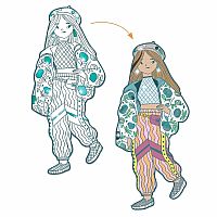 FASHION COLOURING PAPER DOLLS