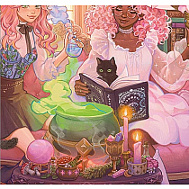 ENCHANTING LIBRARY 200PC PZ