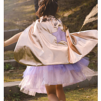 SUPER DUPER TUTU/CAPE  LILAC/GOLD