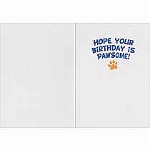 PHOTO HUSKY BDAY CARD