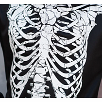 SKELETON SHIRT PANTS MASK 3/4