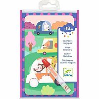 MAGIC COLOURING ON THE ROAD