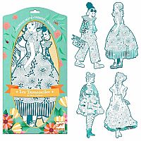 FASHION COLOURING PAPER DOLLS