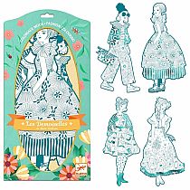 FASHION COLOURING PAPER DOLLS