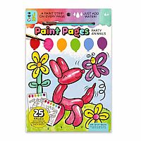PAINT PAGES PARTY ANIMALS