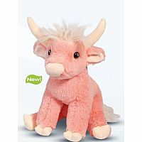 CANDIE PINK HIGHLAND COW SOFT