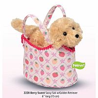 BERRY SWEET SASSY SAK GOLDEN RETRIEVER