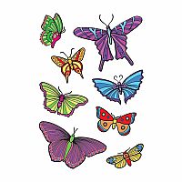 DOVER GLITTER BUTTERFLY STICKERS