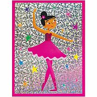 PINK BALLERINA ENCLOSURE CARD
