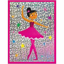 PINK BALLERINA ENCLOSURE CARD