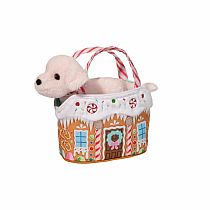 CANDY LANE SAK W PINK DOG