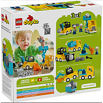 DUPLO 3 IN 1 CONSTRUCTION VEHICLE