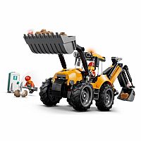 LEGO CITY YELLOW BACKHOE LOADER