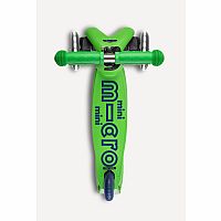 MINI DLX SCOOTER LED GREEN/BLUE