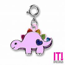 CHARM IT GLITTER DINOSAUR CHARM