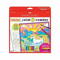 Paint By Number Unicorn Foil Fun