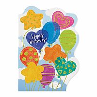 BALLOON BOUQUET BIRTHDAY CARD