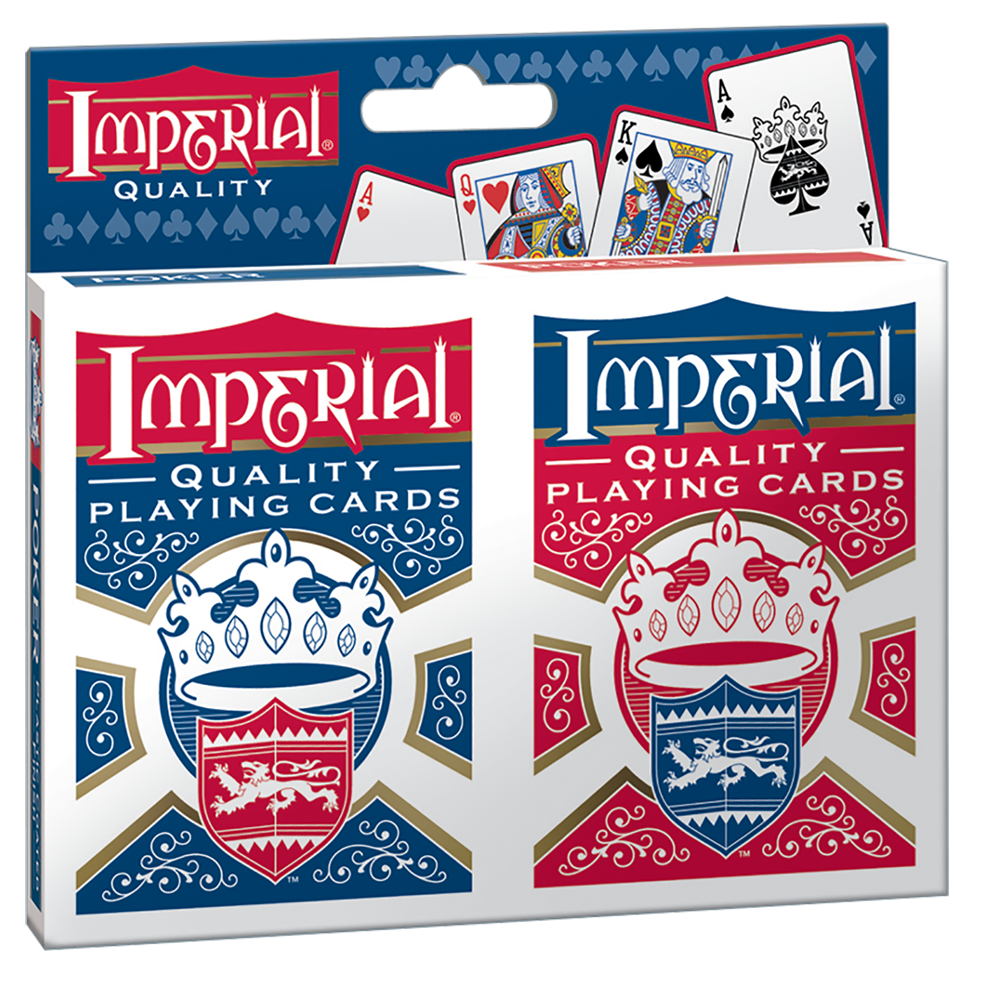 Imperial Twin Pack Playing Cards Over the Rainbow