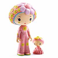 TINYL DOLLS TINYROOMS ROSE