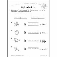 Rsl: Sight Words (Gr. K - 1)