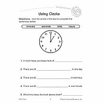 Rsl: Time (Gr. 1 - 2)