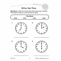 Rsl: Time (Gr. 1 - 2)