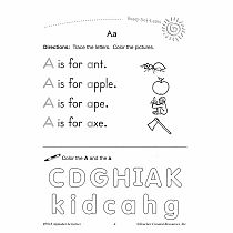 RSL ALPHABET ACTIVITIES PREK-K