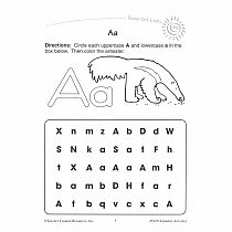 RSL ALPHABET ACTIVITIES PREK-K